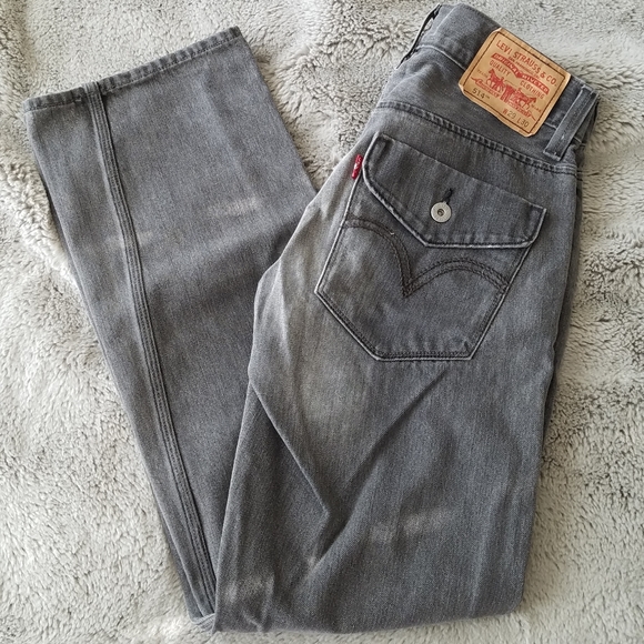 levis 514 gray